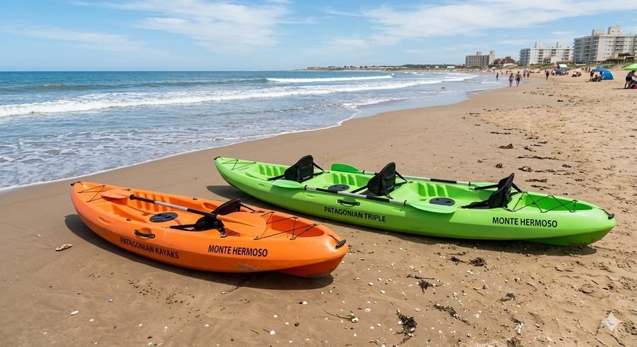 Kayaks disponibles en Horizonte 56